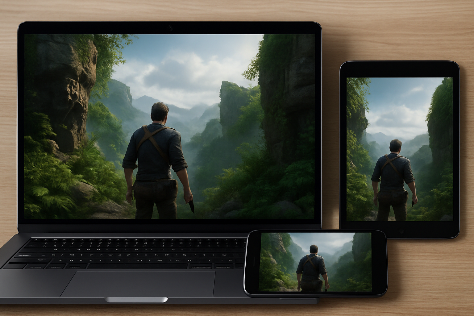 Cross-platform oyun örneği