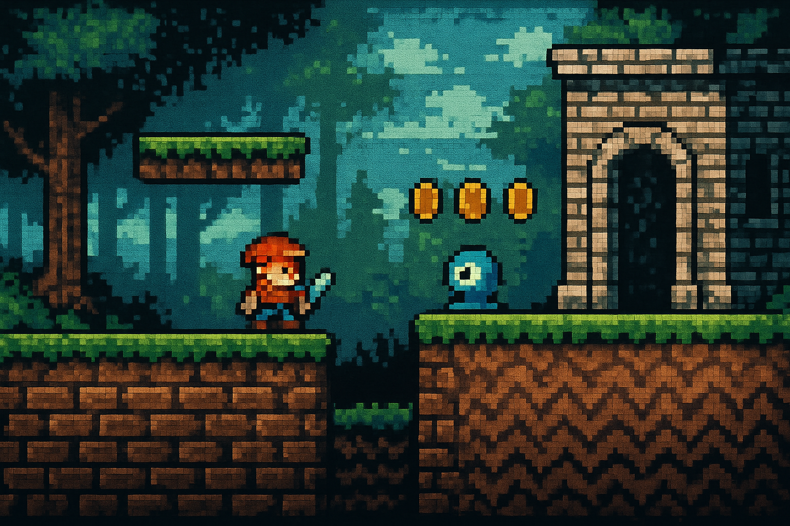 Piksel sanat oyun örneği